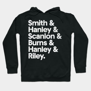 Classic Early The Fall Line-Up Names List Design Hoodie